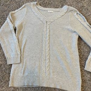 maurice’s grey sweater